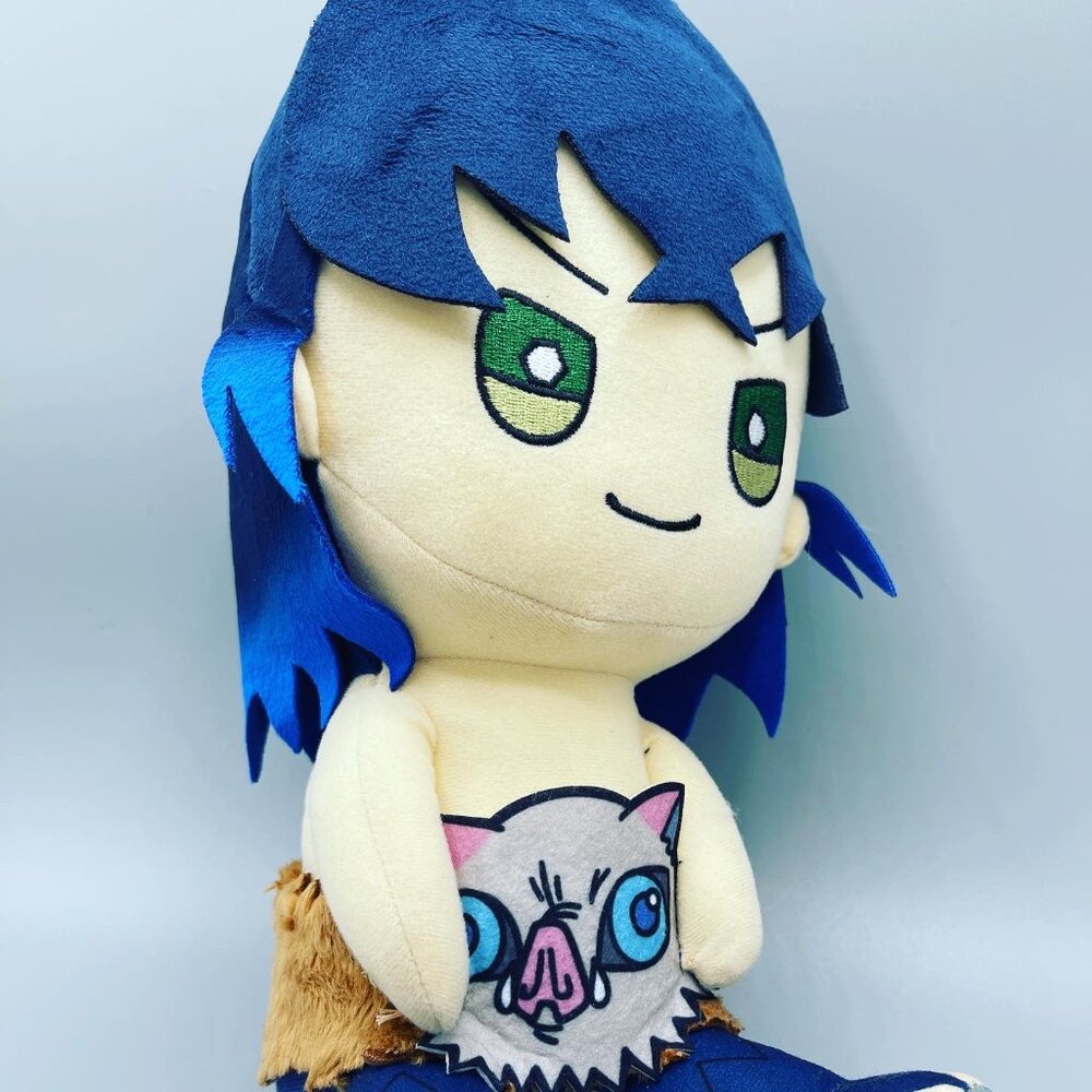 Demon Slayer Inosuke Hashibira Plushy - Picture 3 of 5